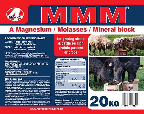 MMM - MAGNESIUM / MOLASSES / MINERAL BLOCK